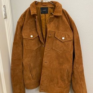 LUCKY BRAND Men’s Suede Auburn Jacket